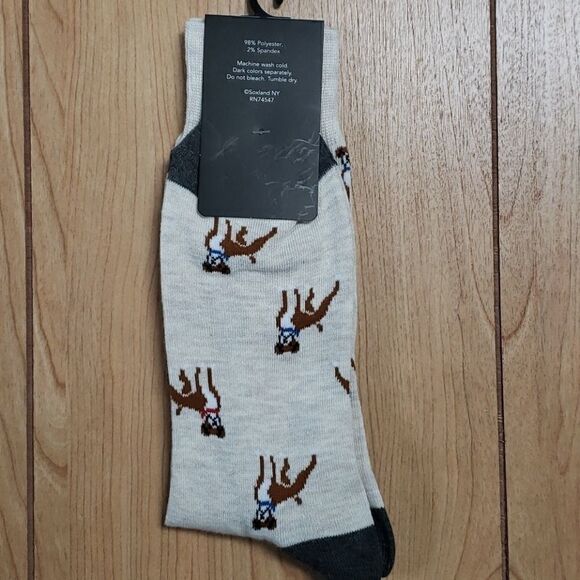 "BOXER DAD" CREW SOCKS - Picture 2 of 3